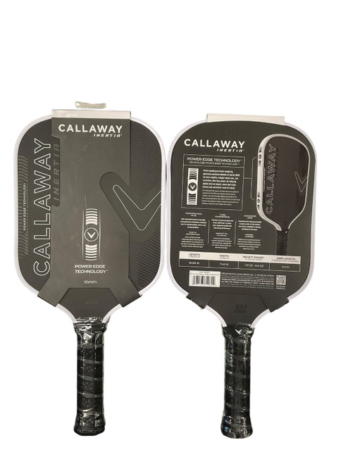 Vist Large View of Product Image Which is Used CALLAWAY INERTIA PICKLEBALL PADDLE Pickleball Racquet Black