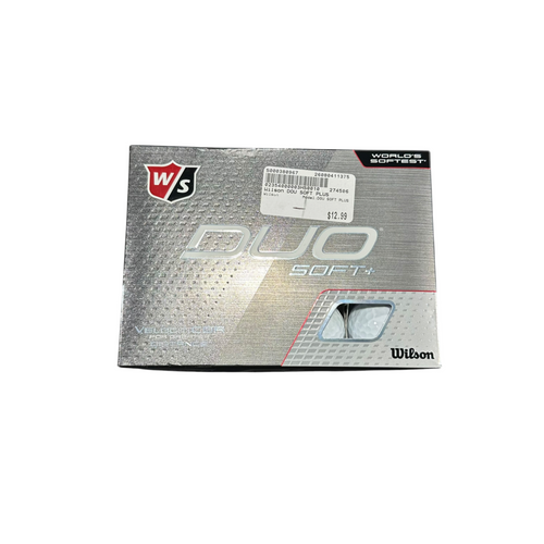 Vist Large View of Product Image Which is Used Wilson DOU SOFT PLUS 12 Pack - Golf Balls