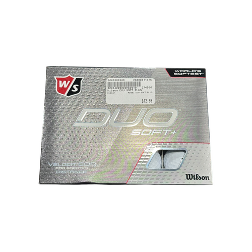 Vist Large View of Product Image Which is Used Wilson DOU SOFT PLUS 12 Pack - Golf Balls
