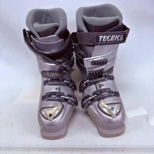 Vist Large View of Product Image Which is Used Tecnica RIVAL X5 Mens DH Ski Boot Grey 235 MP - J05.5 - W06.5