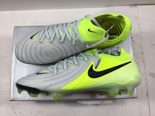 Vist Large View of Product Image Which is NEW Nike Phantom GX II Elite Soccer Cleats Yellow And White Senior 7