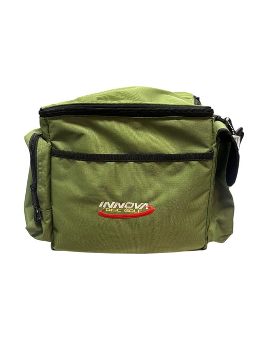 Vist Large View of Product Image Which is Used Innova Disc Golf Bag Green