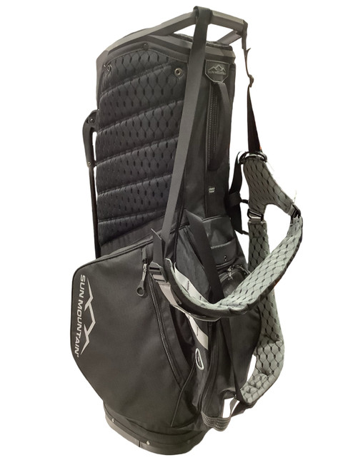 Vist Large View of Product Image Which is Used Sun Mountain 4.5 LS 14 WAY STAND BAG Mens Stand Bag Black