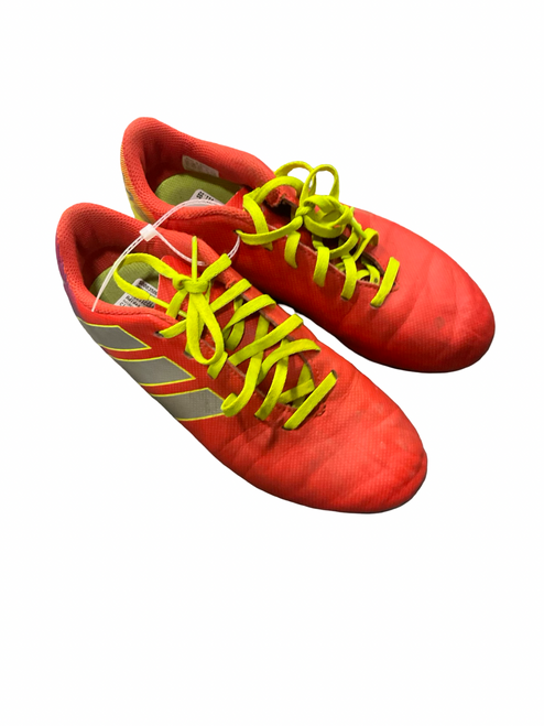Vist Large View of Product Image Which is Used Adidas Soccer Cleats Red Junior 05