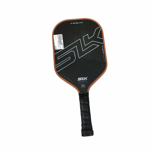Vist Large View of Product Image Which is Used Selkirk SLK HALO POWER Pickleball Racquet Black
