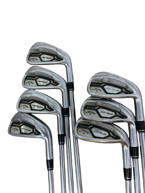Vist Large View of Product Image Which is Used Callaway APEX FORGED CF16 Mens Iron Set RH 4I-PW