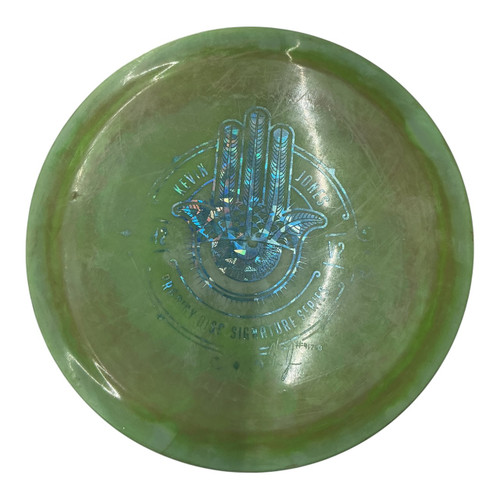 Vist Large View of Product Image Which is Used Prodigy KEVIN JONES H2 V2 Disc Golf Driver Green 173g