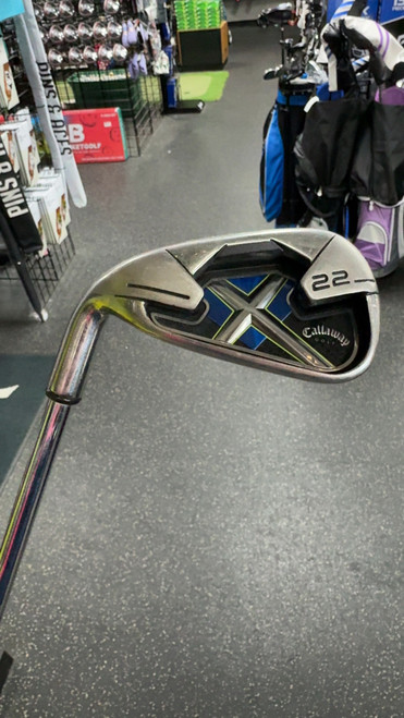 Vist Large View of Product Image Which is Used Callaway X22 Mens Individual Iron LH 6 Iron