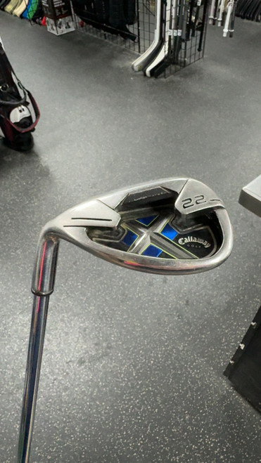 Vist Large View of Product Image Which is Used Callaway X Golf Wedge Mens LH Sand Wedge