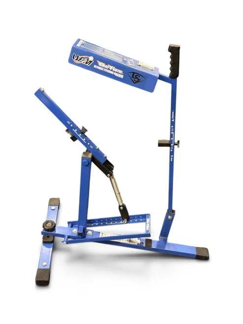 Vist Large View of Product Image Which is Used Louisville Slugger BLUE FLAME BB/SB Pitching Machine