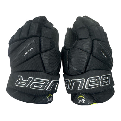 Vist Large View of Product Image Which is Used Bauer VAPOR 2X Junior Gloves Black 11"