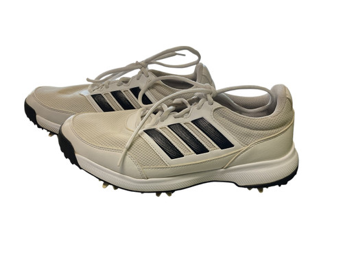 Vist Large View of Product Image Which is Used Adidas ADIDAS MENS GOLF SHOES Mens Golf Shoes White Senior 8