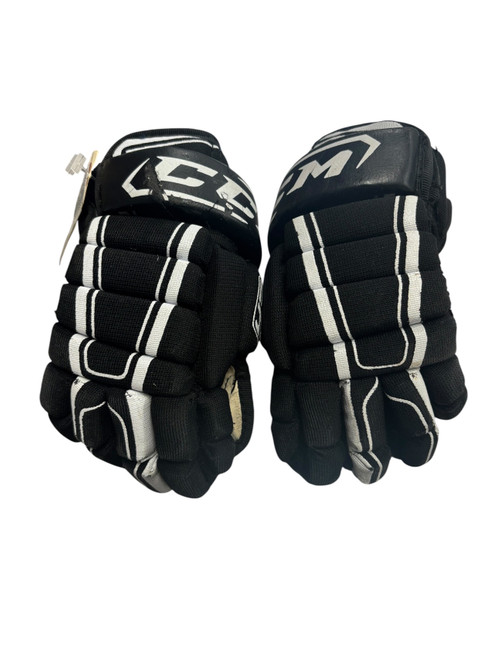 Vist Large View of Product Image Which is Used CCM 4R GLOVES Youth Gloves Black 9"
