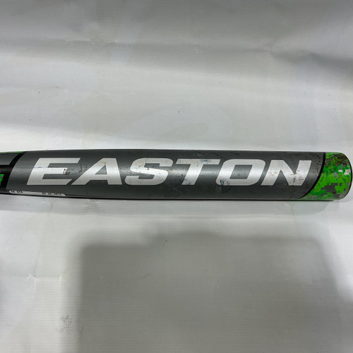 Vist Large View of Product Image Which is Used Easton Rebel SP10 Slowpitch Bat Black And Green 34"