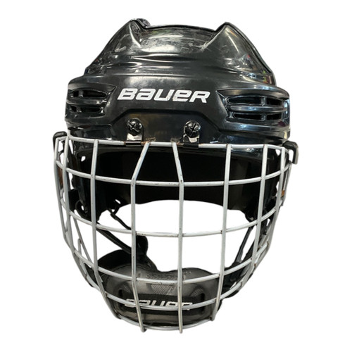 Vist Large View of Product Image Which is Used Bauer IMS 5.0 Helmet Cage Combo Black MD