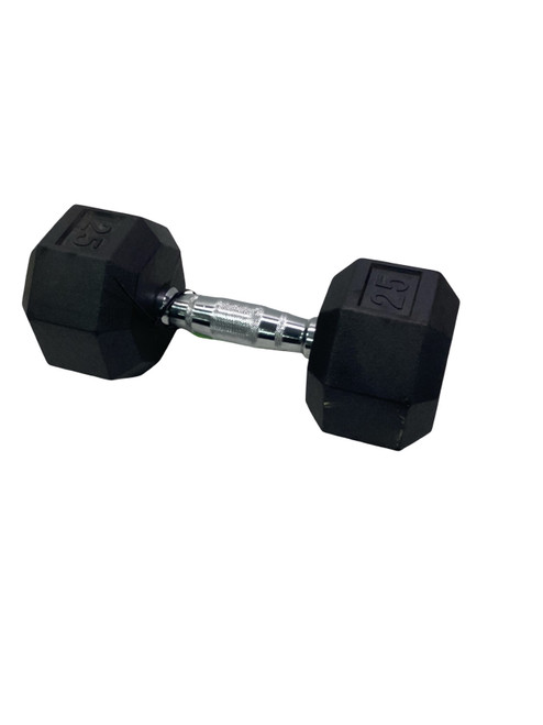 Vist Large View of Product Image Which is Used Hex Dumbbell (Each) 25 lb