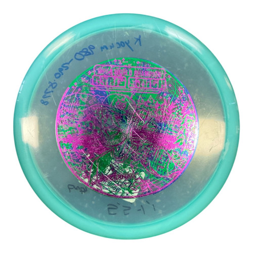 Vist Large View of Product Image Which is Used Dynamic Discs EMAC TRUTH Disc Golf Mid Range Turquoise 174g