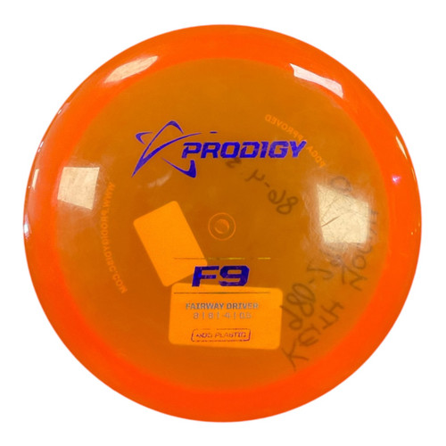 Vist Large View of Product Image Which is Used Prodigy 400 F9 Disc Golf Driver Orange 175g