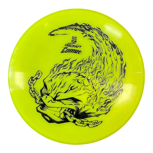 Vist Large View of Product Image Which is Used Discraft BIG Z COMET Disc Golf Mid Range Yellow 180g