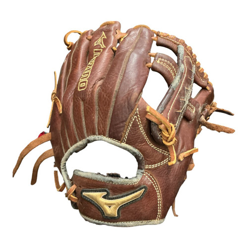 Vist Large View of Product Image Which is Used Mizuno GMVP 1250S2 Glove RH Throw Brown 12 1/2"