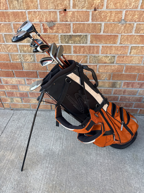 Vist Large View of Product Image Which is Used Wilson PROSTAFF Mens Package Set RH None 11 Piece