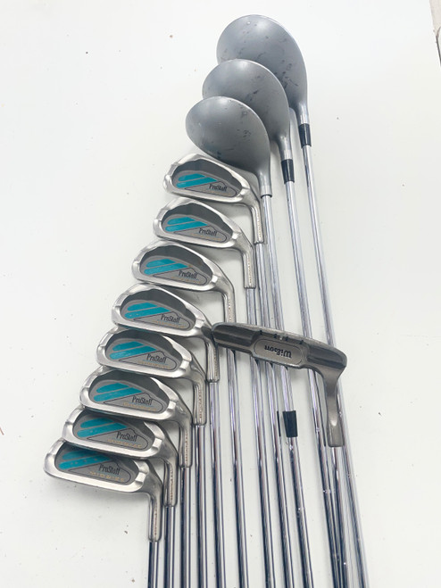Vist Large View of Product Image Which is Used Wilson PROSTAFF MIDSIZE Womens Package Set RH None 13 Piece