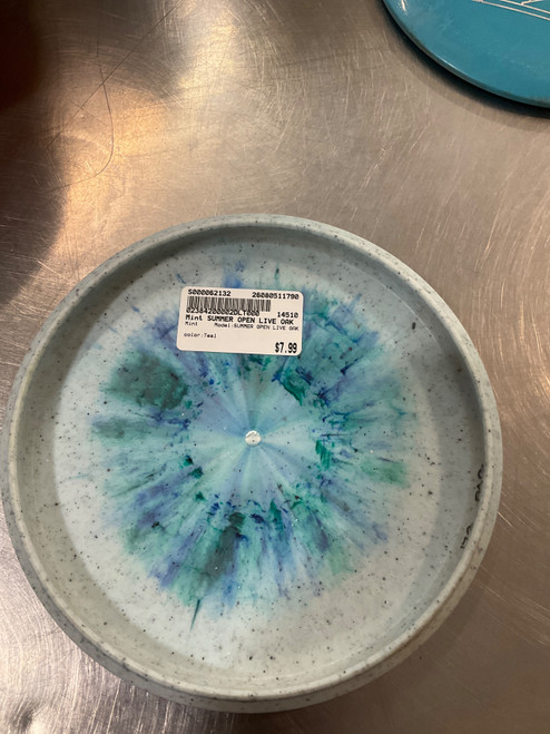 Vist Large View of Product Image Which is Used Mint SUMMER OPEN LIVE OAK Disc Golf Putter Teal