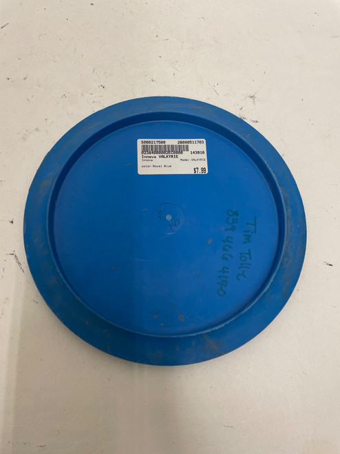 Vist Large View of Product Image Which is Used Innova VALKYRIE Disc Golf Driver Royal Blue