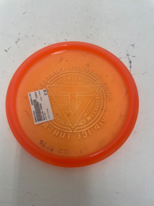 Vist Large View of Product Image Which is Used Westside TURSAS Disc Golf Mid Range Orange