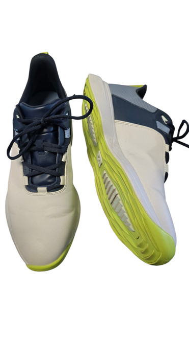 Vist Large View of Product Image Which is Used Foot Joy Mens Golf Shoes White Senior 10.5