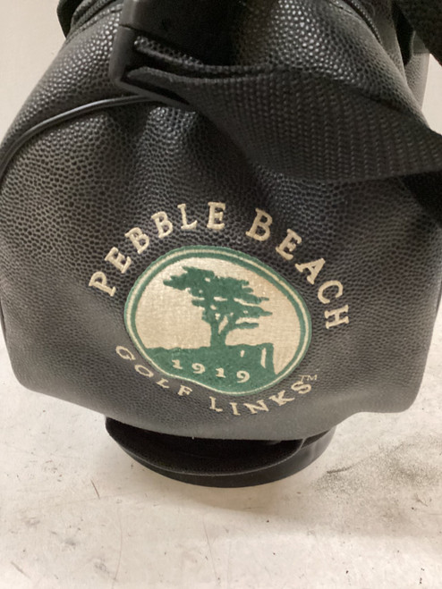Vist Large View of Product Image Which is Used Belding PEBBLE BEACH Mens Cart Bag Olive Green