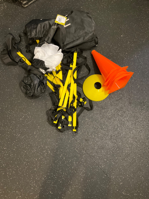 Vist Large View of Product Image Which is Used CONES PARACHUTE LADDER SET FB Training Aid