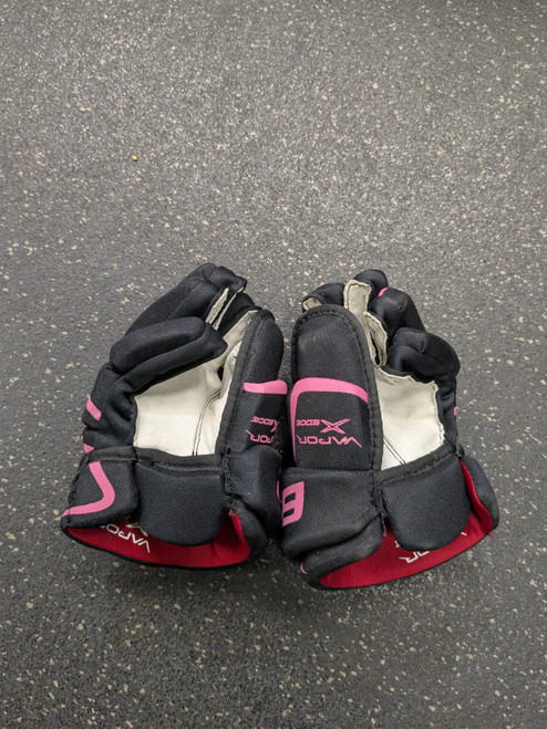 Vist Large View of Product Image Which is Used Bauer X GLOVE Youth Gloves Black 8"