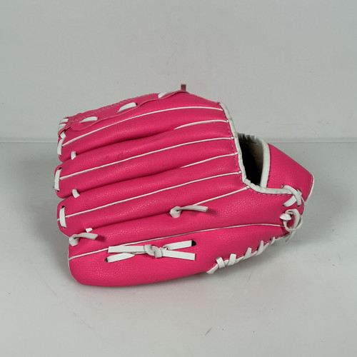 Vist Large View of Product Image Which is Used PINK BASEBALL GLOVE RH Throw 10 1/2"