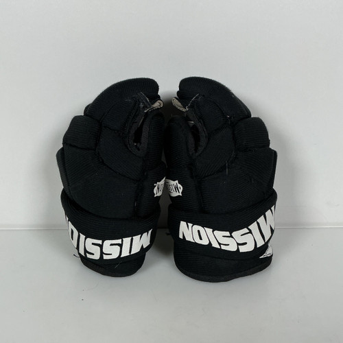 Vist Large View of Product Image Which is Used Mission WARP Youth Gloves Black 9"