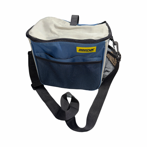 Vist Large View of Product Image Which is Used Innova Disc Golf Bag Navy Blue