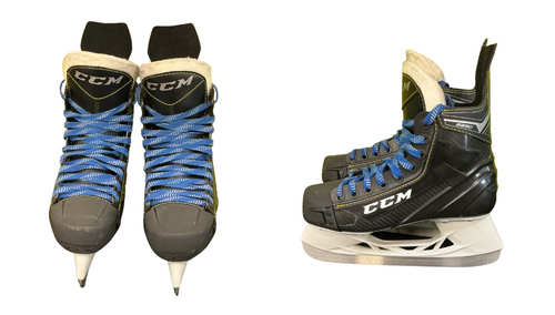 Vist Large View of Product Image Which is Used CCM SUPER TACKS 9850 Intermediate Hockey Skate Intermediate 4.0