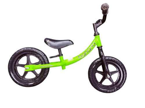 Vist Large View of Product Image Which is Used BANANA BALANCE BIKE Balance Bike Boys Green 12"