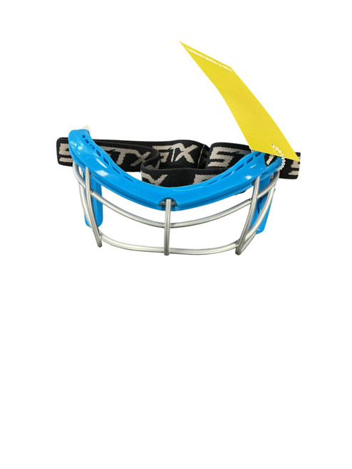 Vist Large View of Product Image Which is Used STX GOGGLES Lacrosse Facial Protect Carolina Blue SM