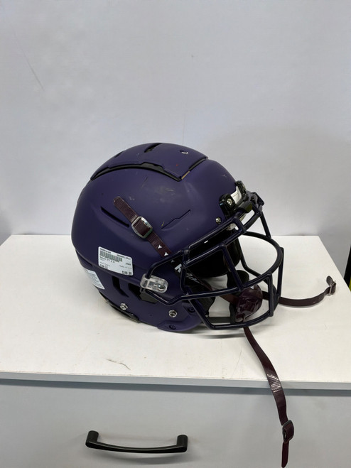 Vist Large View of Product Image Which is Used Schutt F7 2.0 FB Helmet Purple LG