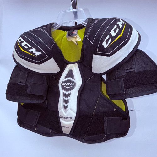 Vist Large View of Product Image Which is Used CCM TACKS 2052 Junior Shoulder Pads LG