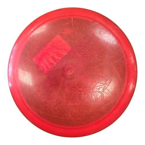 Vist Large View of Product Image Which is Used Latitude 64 OPTO DIAMOND Disc Golf Driver Red 154g