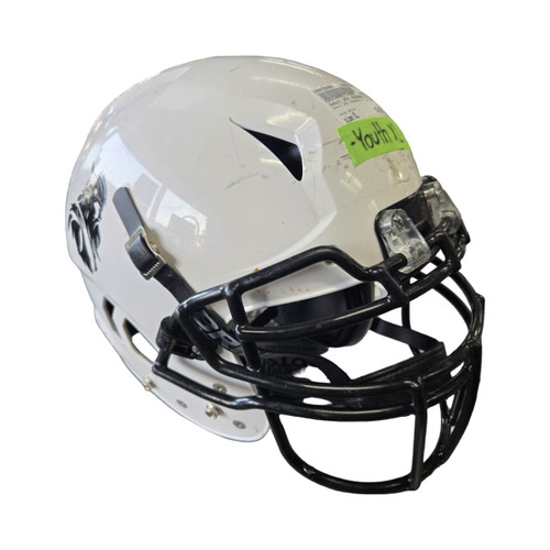 Vist Large View of Product Image Which is Used Schutt 2021 VENGEANCE A11 YOUTH HELMET FB Helmet White XL