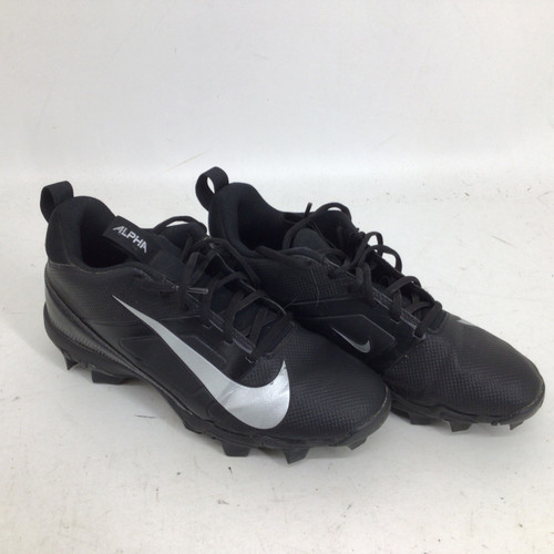 Vist Large View of Product Image Which is Used Nike ALPHA SR 8 FB CLEATS Adult FB Cleats Black Senior 8