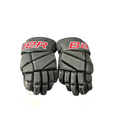 Vist Large View of Product Image Which is Used Bauer 10IN BAUER VAPOR ELITE GLOVES Junior Gloves Black 10"