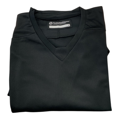Vist Large View of Product Image Which is Used Hockey Monkey Practice Jersey Black MD