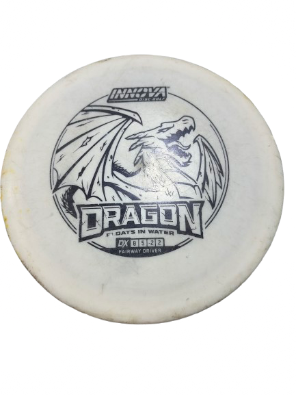 Vist Large View of Product Image Which is Used Innova INNOVA DRAGON DRIVER Disc Golf Driver White
