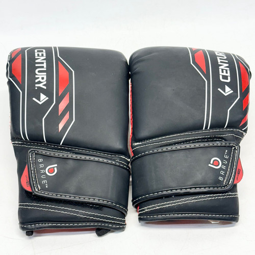 Vist Large View of Product Image Which is Used Century BRAVE KICKBOXING Boxing Gloves Grey L/XL