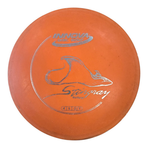 Vist Large View of Product Image Which is Used Innova STINGRAY Disc Golf Mid Range Orange