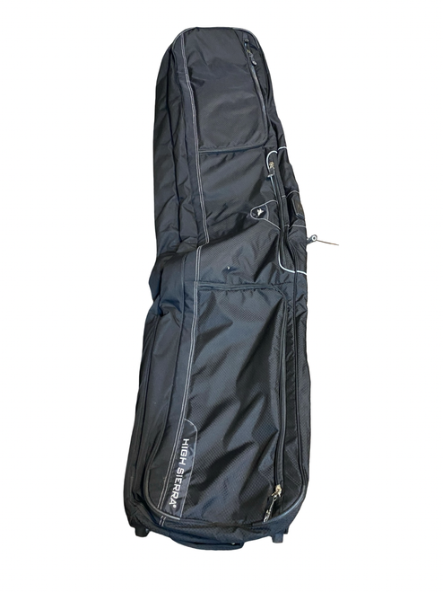 Vist Large View of Product Image Which is Used High Sierra Wheeled Snowboard Bag Black